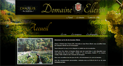 Desktop Screenshot of domaineellevin.com